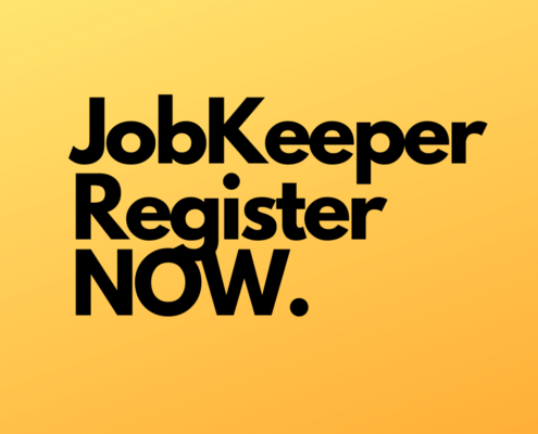 Register for JobKeeper now